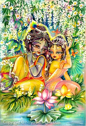 Krisha and Radha, Rtu Rajarpita Tosa Tarangam