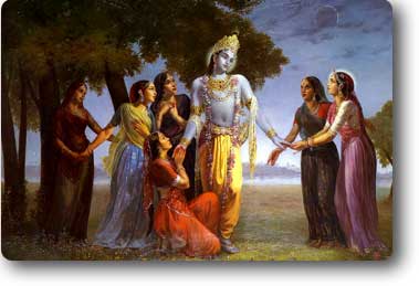 Punah Pulina Samprapta Gopi, Sri Krishna