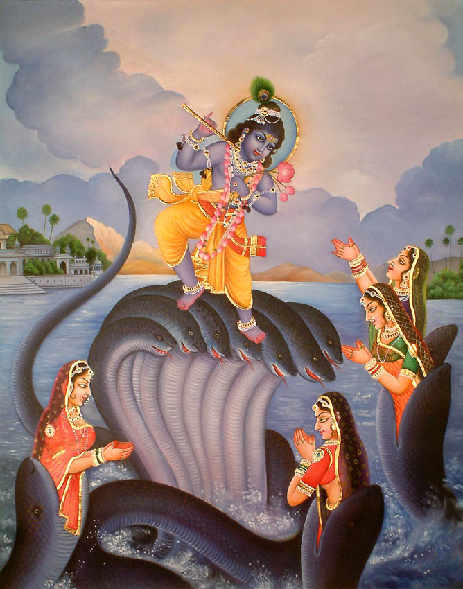 Naga Patni Stuti Prita, Lord Krishna